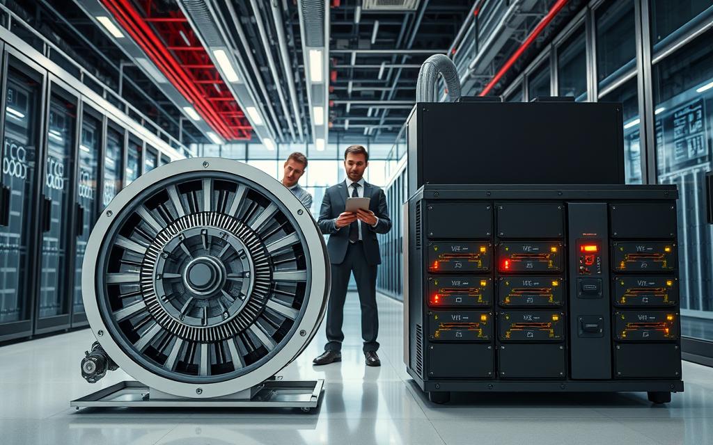How Flywheel UPS Systems Compare to Battery-Based Solutions for Critical Facilities