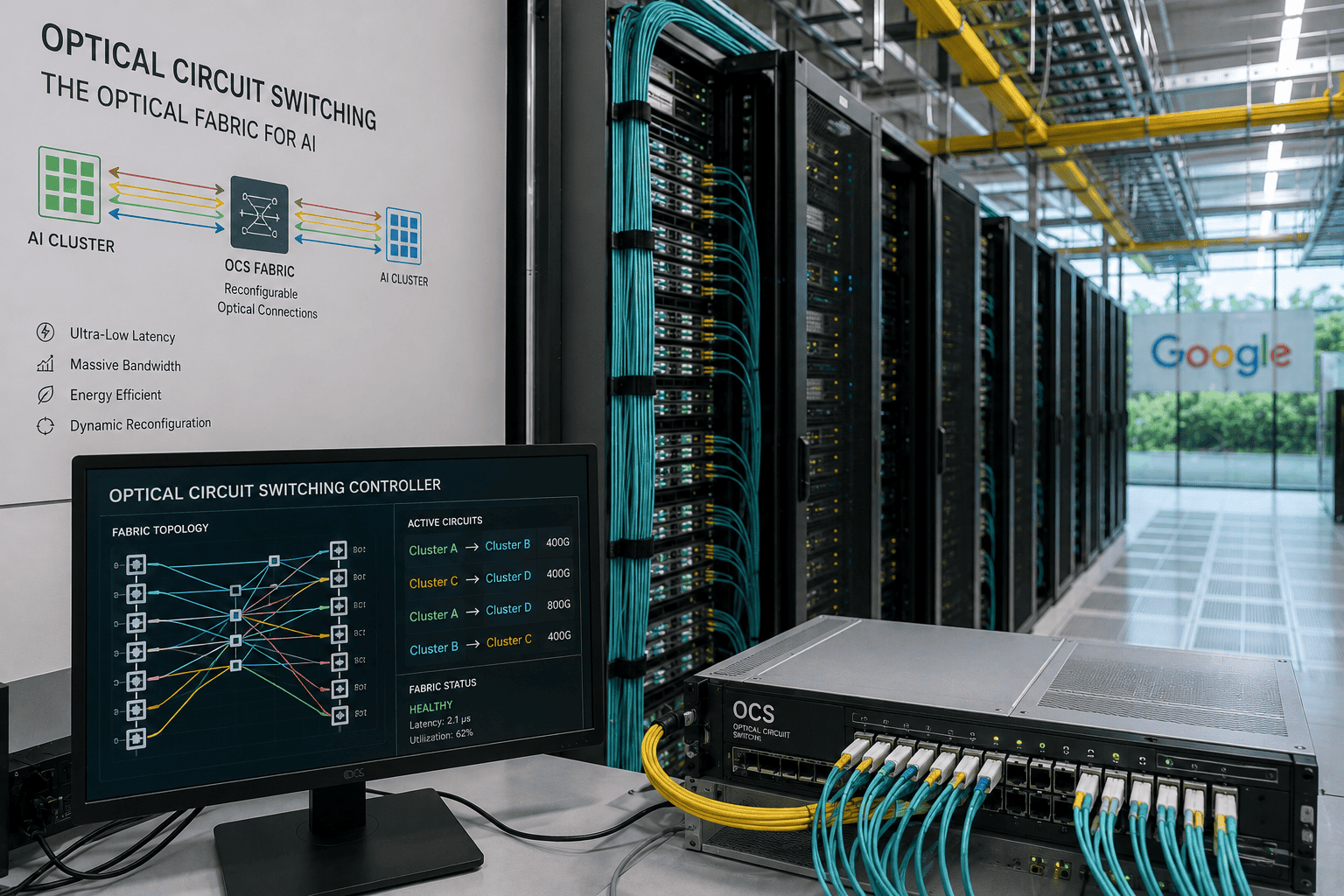 Optical Circuit Switching Goes Mainstream: Inside Google’s Next-Gen AI Fabric